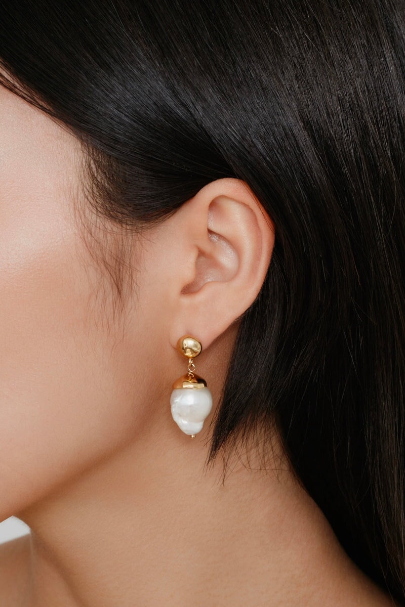 CANDICE EARRINGS-GOLD Jewellery Wolf Circus 