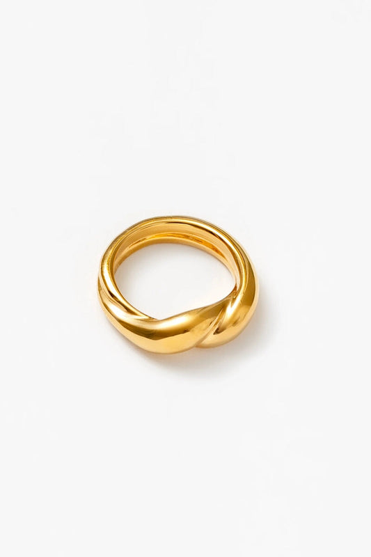 KNOT RING-GOLD Jewellery Wolf Circus 5 Gold 