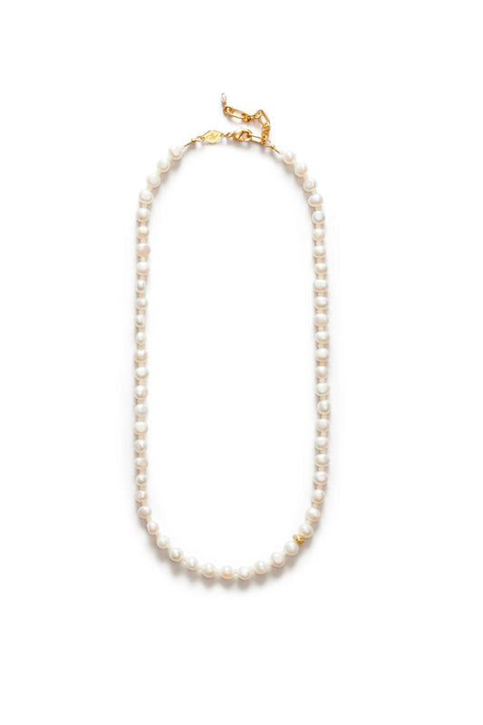 PETIT STELLAR PEARLY NECKLACE-GOLD Jewellery Anni Lu Uni Gold 