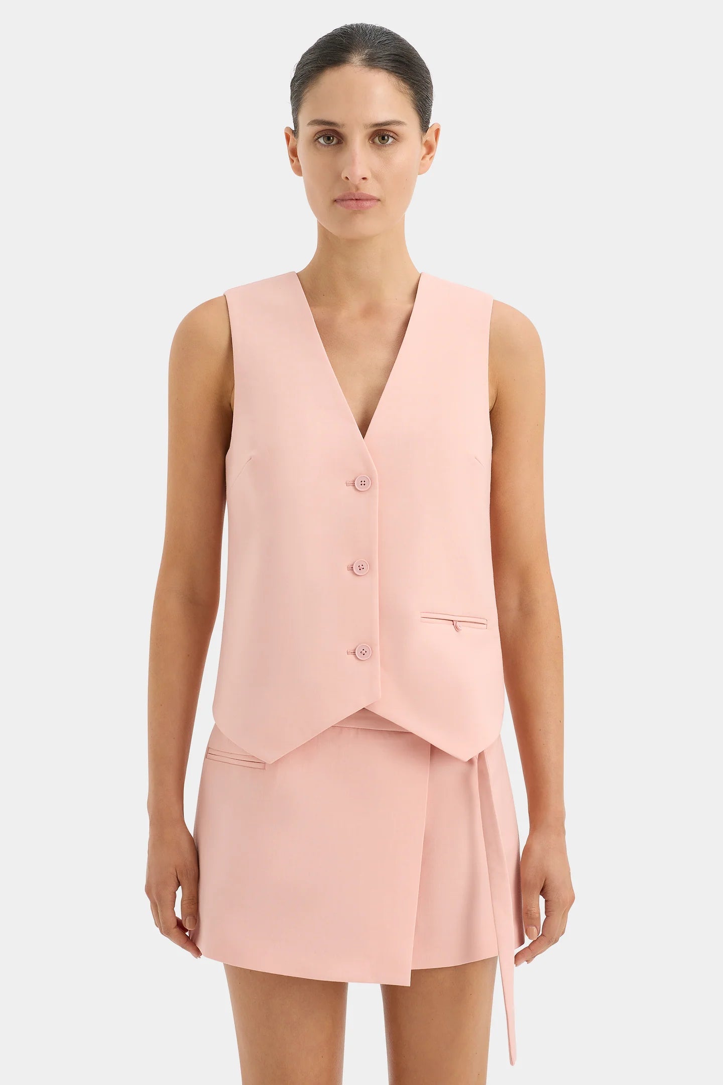 DARIO VEST-PINK Jackets SIR. 