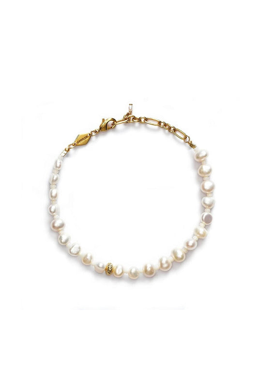 STELLAR PEARLY BRACELET-GOLD Jewellery Anni Lu Uni Gold 