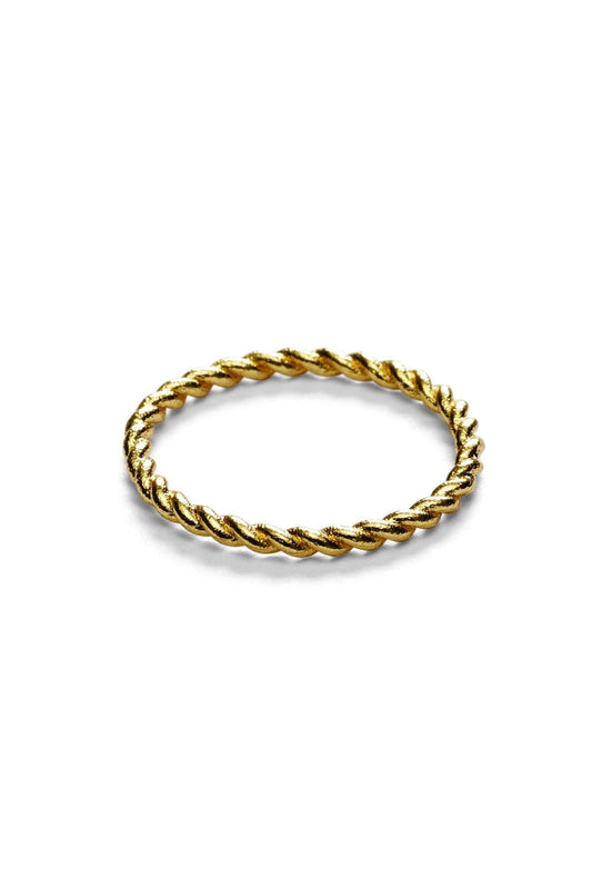 TWISTED RING-GOLD Jewellery Anni Lu ML Gold 