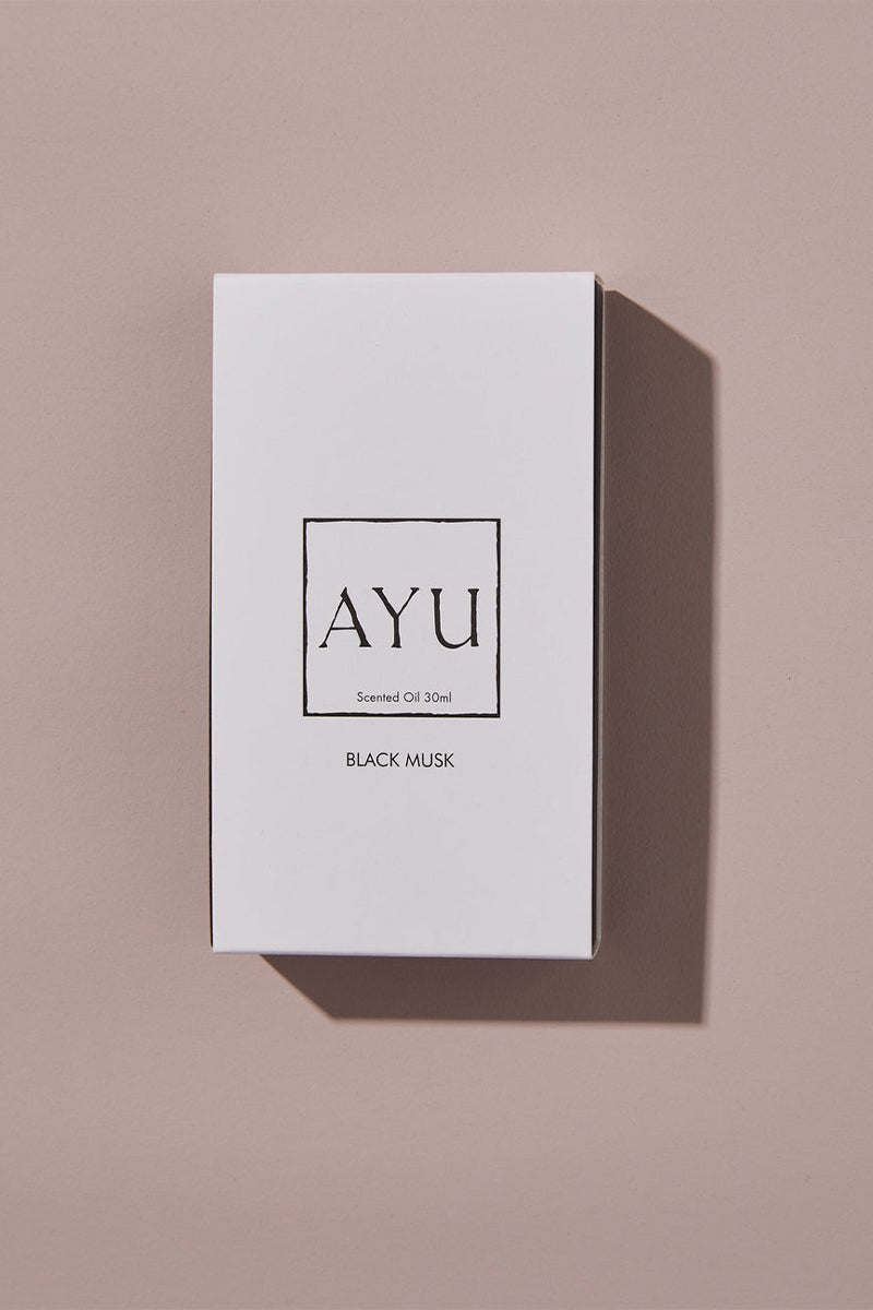 BLACK MUSK SCENTED OIL Perfumes AYU 30ml 