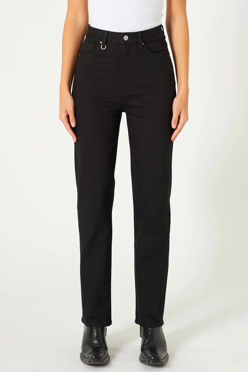 NICO STRAIGHT STAY BLACK-JET BLACK Denim NEUW 24 Jet Black 