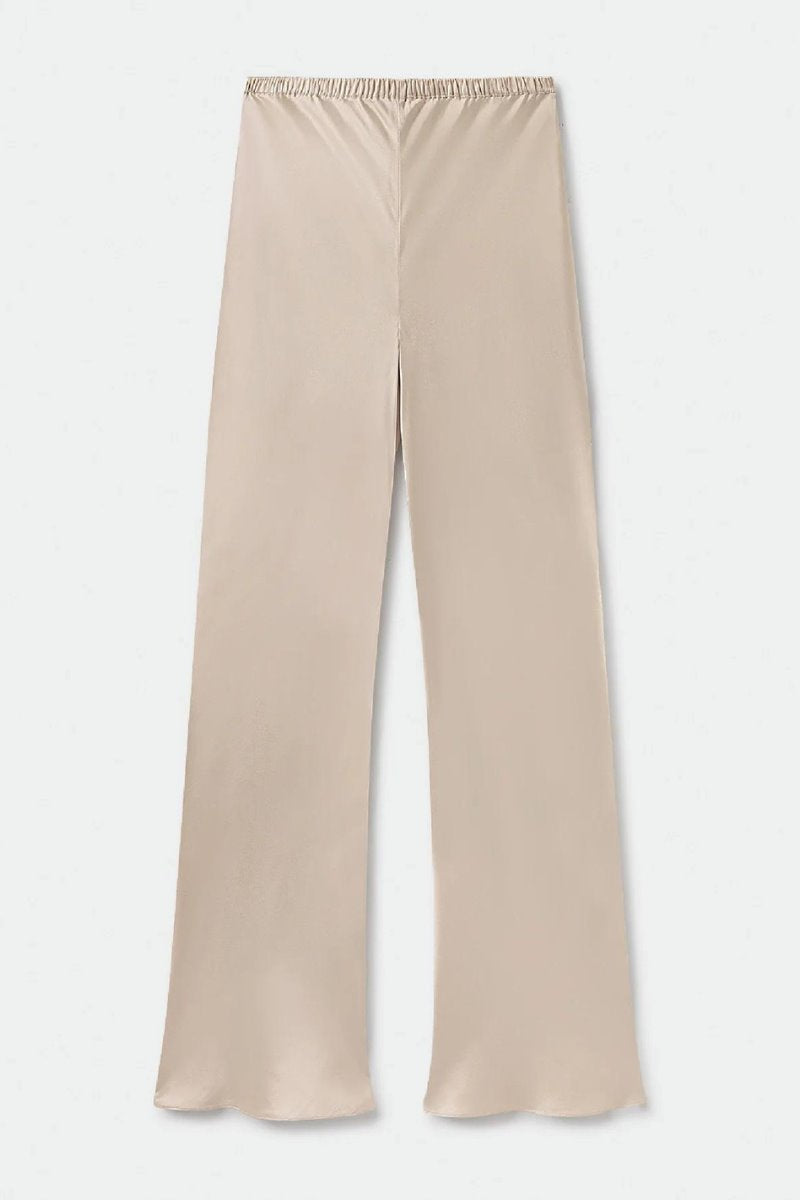 BIAS CUT PANTS-HAZELNUT Pants Silk Laundry 