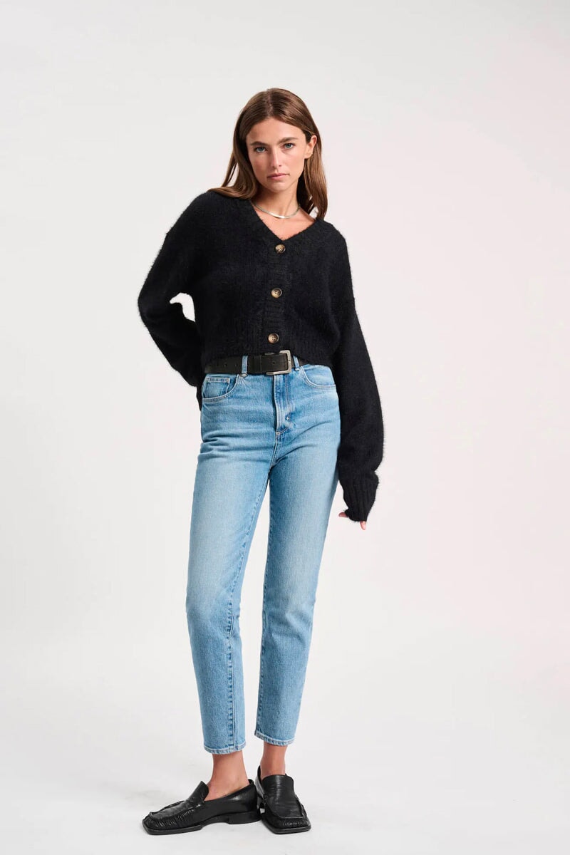 LOLA MOM TRANSPIRE-MID VINTAGE INDIGO Denim NEUW 