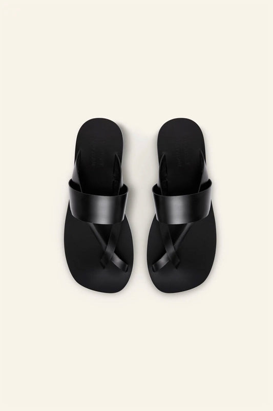 SILBA SANDAL-BLACK Shoes A.Emery 36 Black 