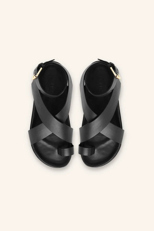 JALEN SANDAL-BLACK Shoes A.Emery 36 Black 