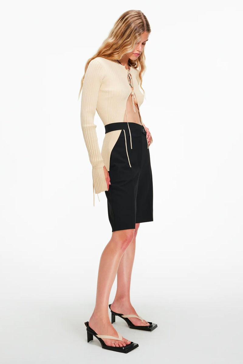 TAILORED SHORTS-NOIR Shorts Les Coyotes De Paris 