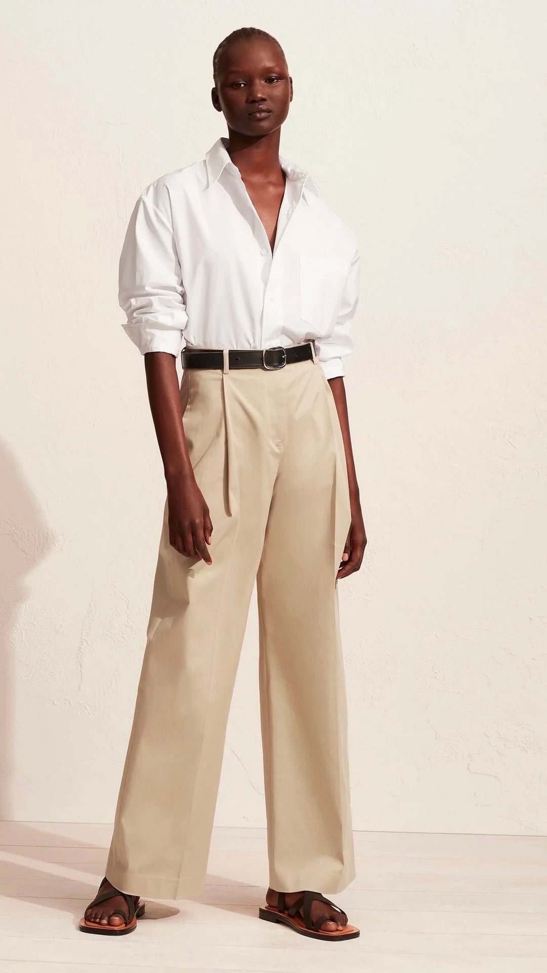 CLASSIC POCKET SHIRT-WHITE Tops Matteau 