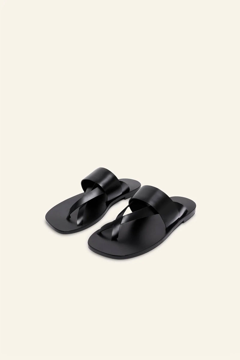 SILBA SANDAL-BLACK Shoes A.Emery 