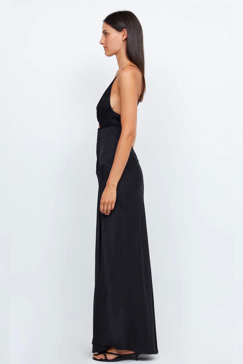 TERESA MAXI DRESS-BLACK Dress Bec and Bridge 