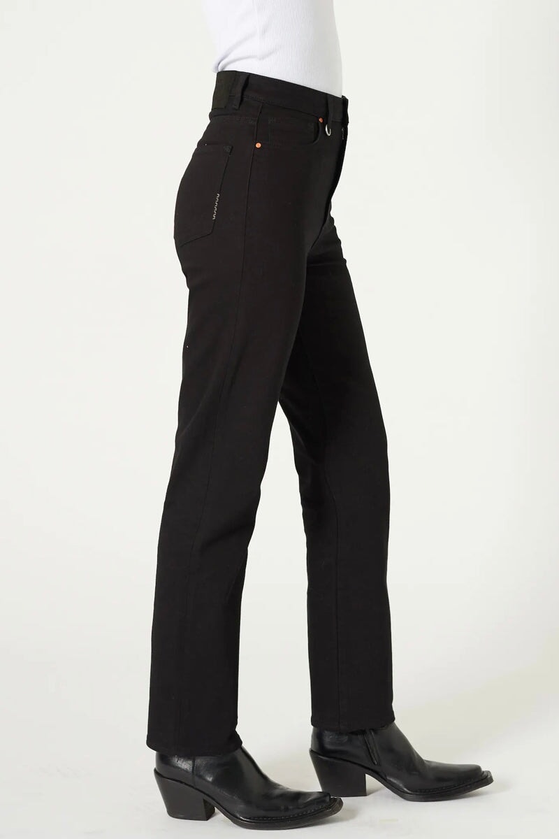 NICO STRAIGHT STAY BLACK-JET BLACK Denim NEUW 