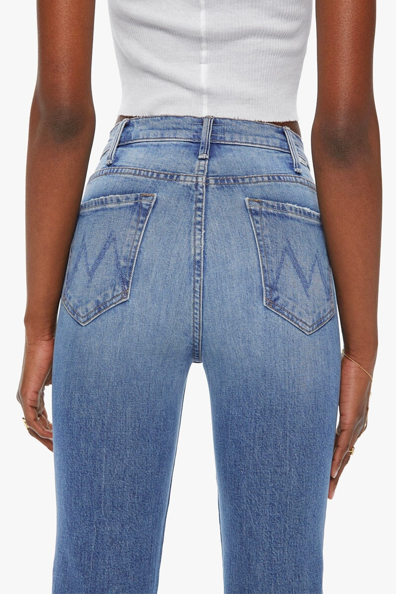 THE HUSTLER ANKLE-SCENIC ROUTE Denim MOTHER 