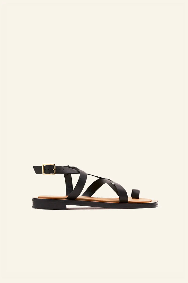 SPARGI SANDAL-BLACK Shoes A.Emery 