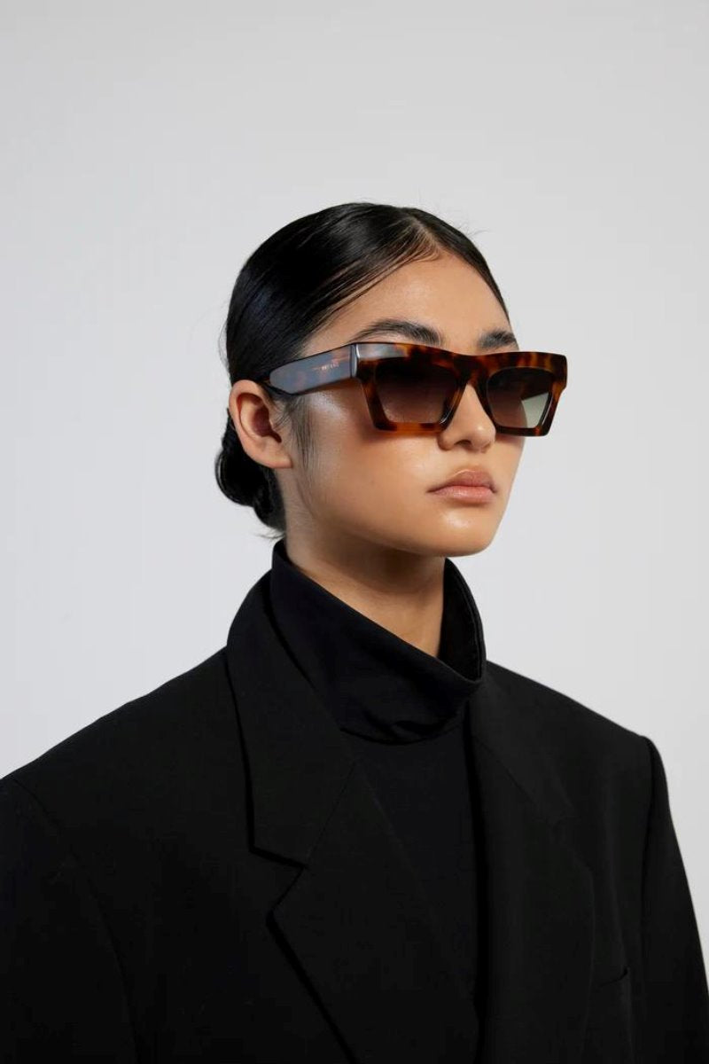 FRAME 7 HAVANA DARK BROWN Sunglasses Brèsac 