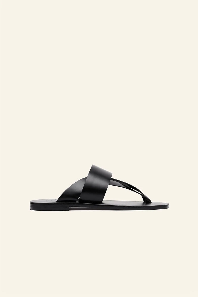 SILBA SANDAL-BLACK Shoes A.Emery 
