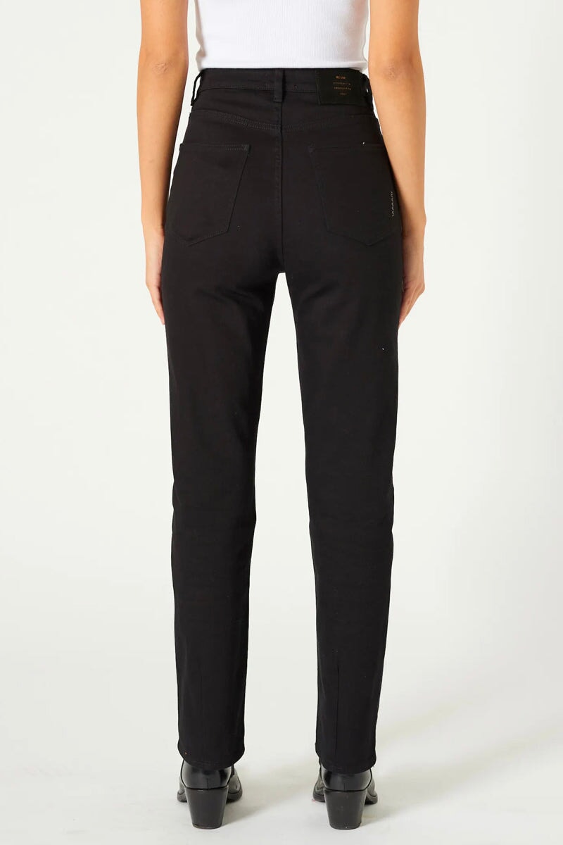 NICO STRAIGHT STAY BLACK-JET BLACK Denim NEUW 
