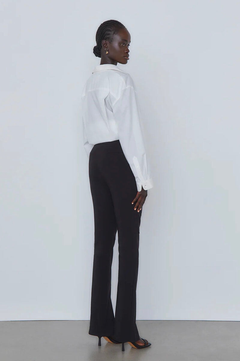 ELK SPLIT PANT-BLACK Pants Viktoria and Woods 