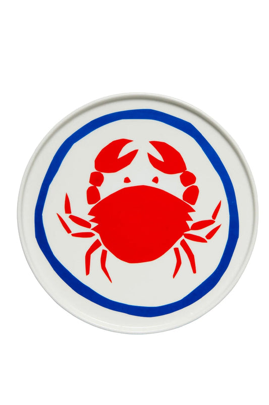 Crab Plate Home In The Round House 