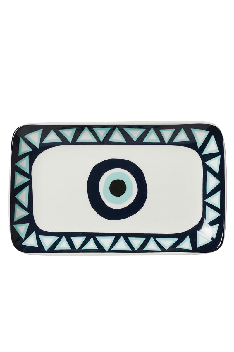 EVIL EYE SMALL TRAY * Only available in store * Home In The Round House UNI Multi Colour 