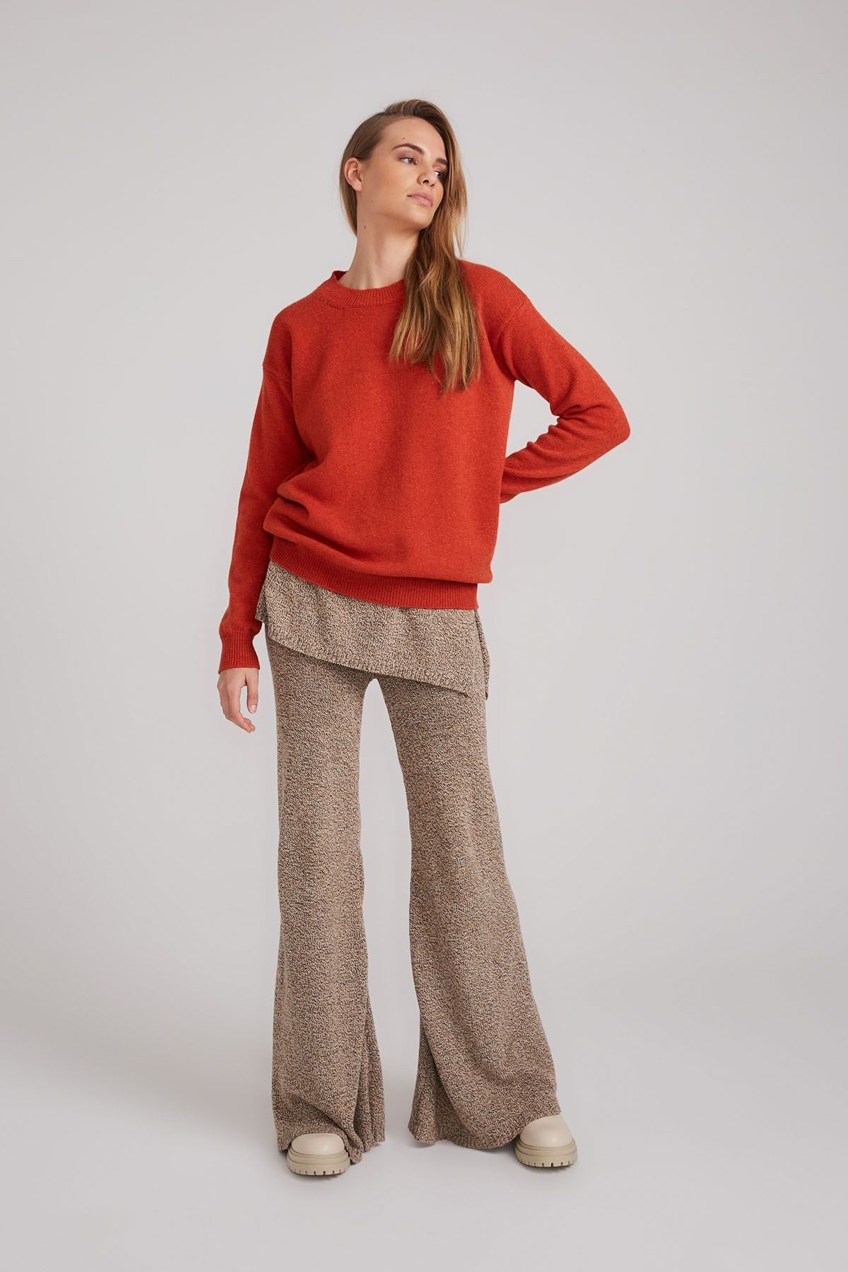 ROUND NECK JUMPER-FURNACE GRANDA Knitwear Estilo Emporio XS Furnace Granda 