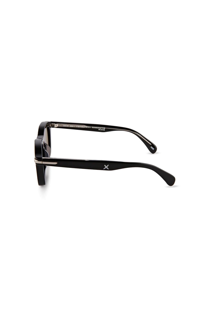 SAINT KOA-GLOSS BLACK Sunglasses Oscar and Frank 