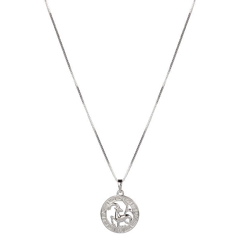 COSMIC PENDANT Jewellery Brie Leon NA Capricorn Silver 