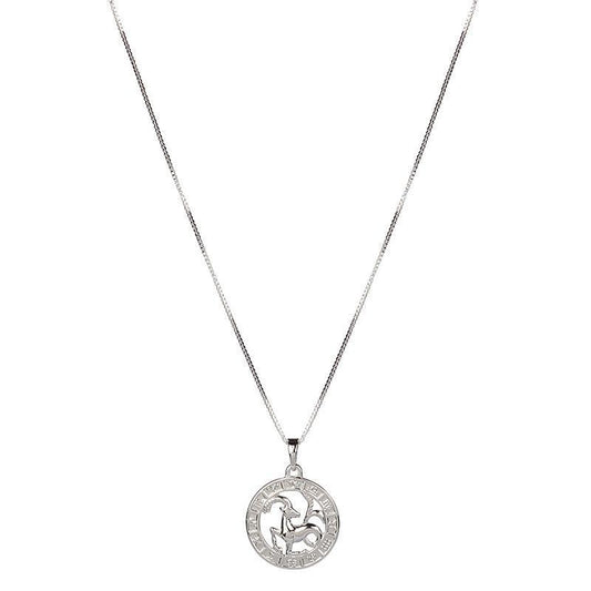 COSMIC PENDANT Jewellery Brie Leon NA Capricorn Silver 