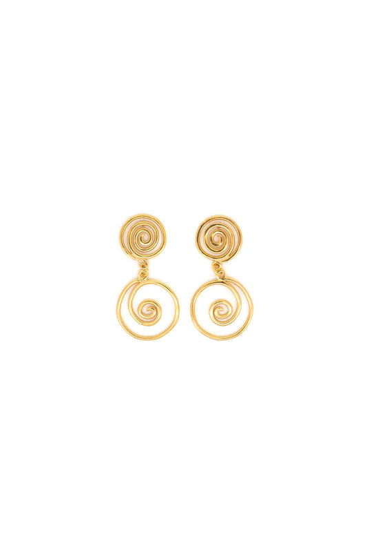 NAUTILUS EARRINGS MATCHING SHORT-18CT GOLD Jewellery Holly Ryan UNI Gold 